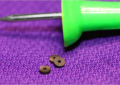 Laser Micromachining - Rubber Washer - .015 THK, .020 ID, .070 OD