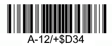 Codabar Barcode