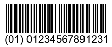 EAN 14 Barcode