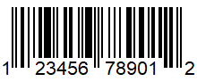 UPC A Barcode